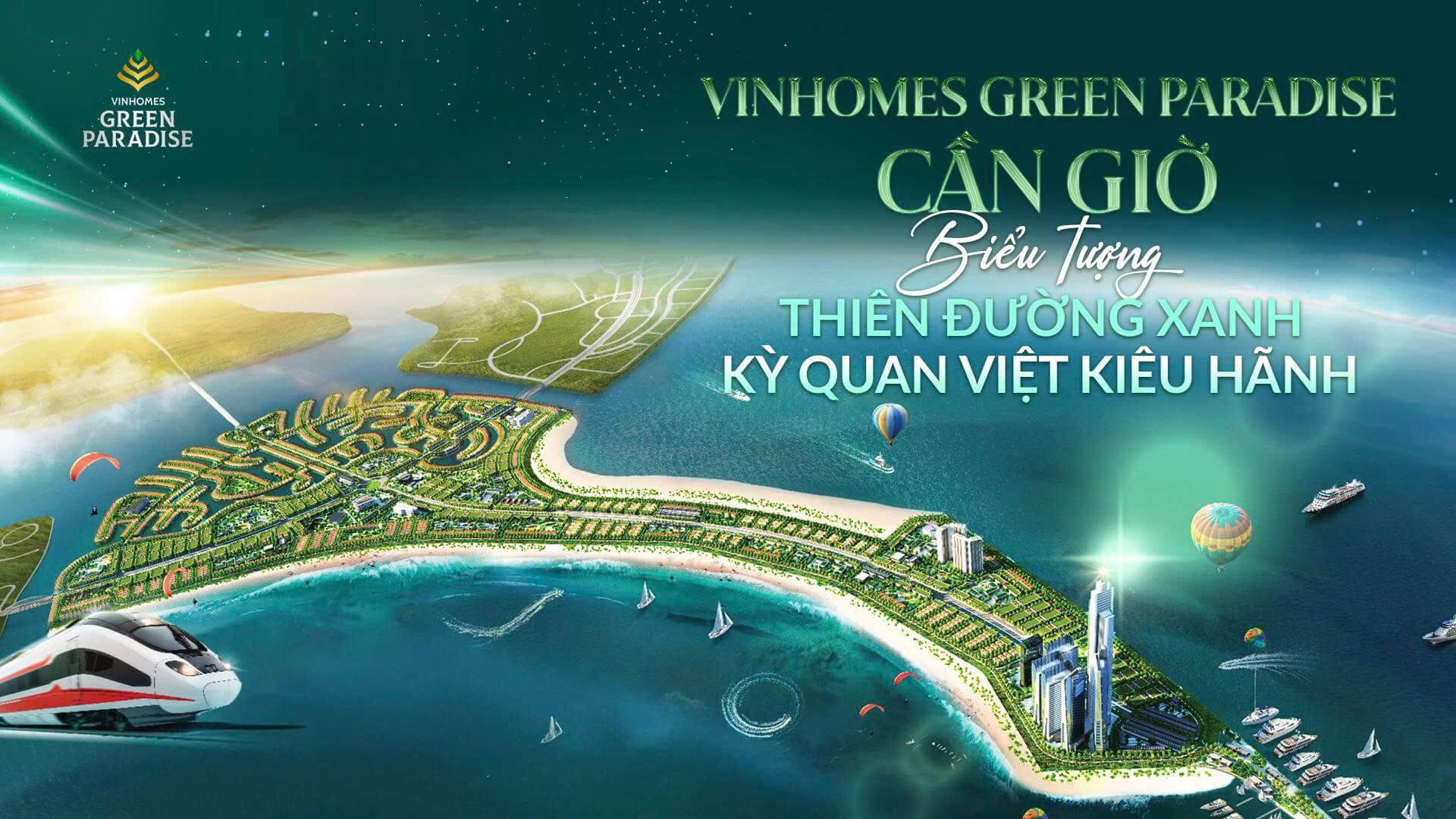 Nhà phố Vịnh Tiên Vinhomes Green Paradise Cần Giờ chỉ từ 12,9 tỷ – Nhận nhà với 4 tỷ, tâm điểm du lịch và giải trí đẳng cấp quốc tế