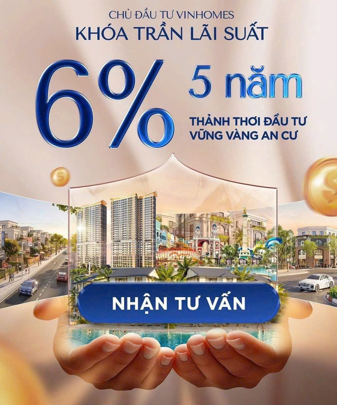CÔNG TY CỔ PHẦN VINHOMES CÔNG BỐ CHƯƠNG TRÌNH SIÊU HỖ TRỢ LÃI SUẤT TỪ 0-6%/NĂM